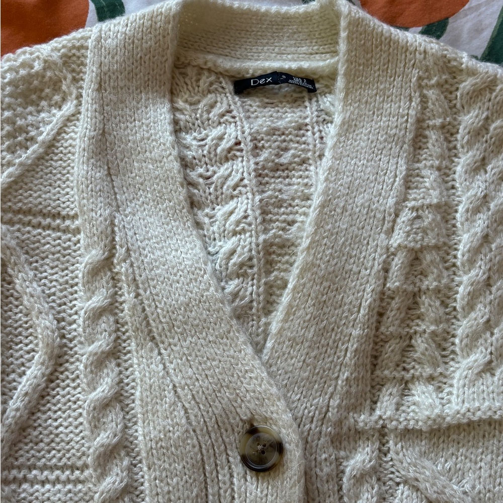 Dex Cable Knit Cardigan - Picture 3 of 4